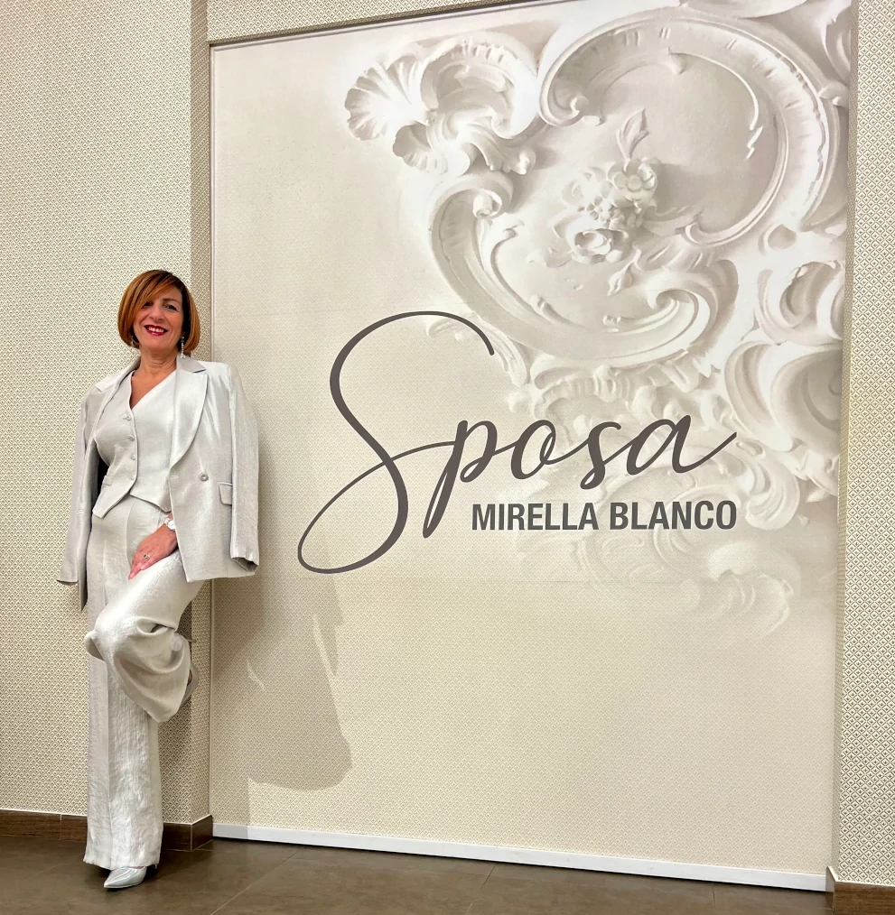 Foto di Mirella Blanco - proprietaria dell'atelier Sposa Mirella Blanco a Modica